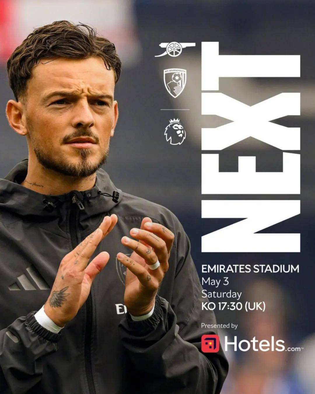 阿森纳主场逼平伯恩茅斯，不败魔咒延续