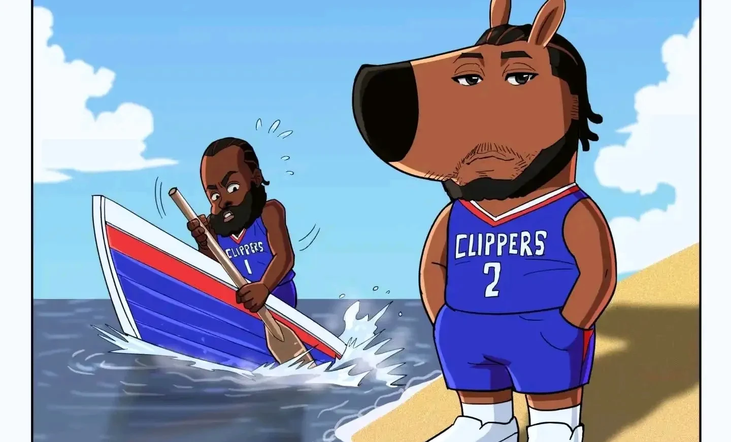 快船队惨败，需要重新认真总结和调整